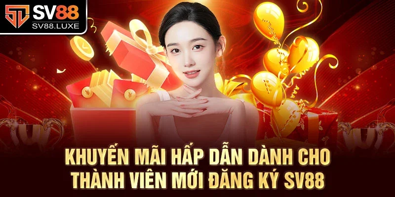 Khuyến mãi hấp dẫn dành cho thành viên mới đăng ký SV88